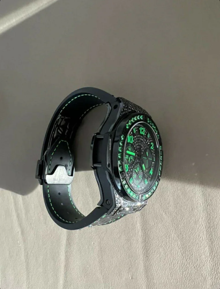 Hublot Big Bang 41 mm Ladies Black Fluo Green Limited Edition 250